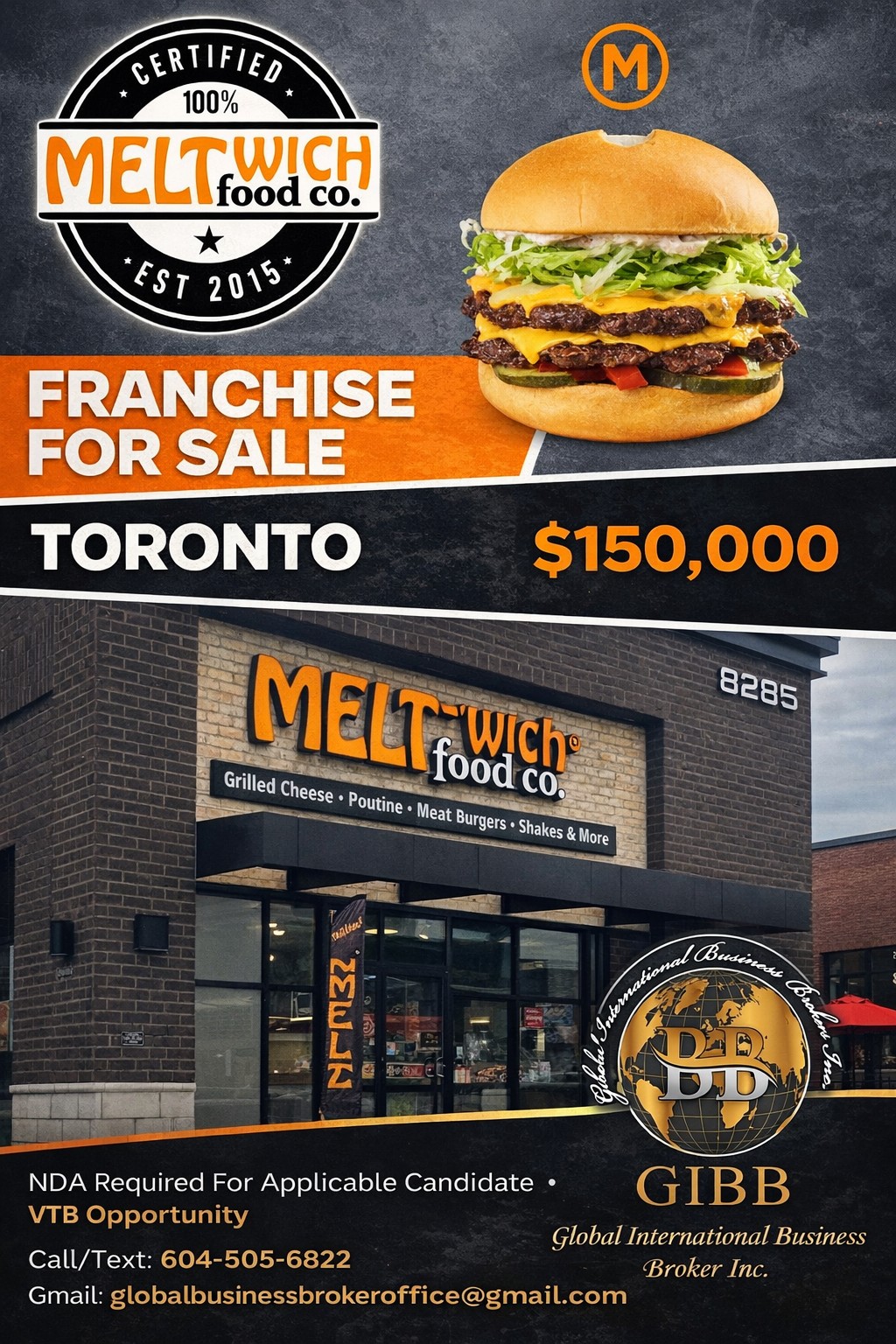 Meltwich Food Co. in Toronto